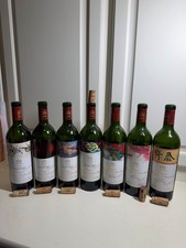 EMPTY Chateau Mouton Rothschild 7 Bottle Artist Label Collection 2005-2018 picture