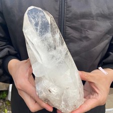 1800G Natural Clear White Crystal Quartz Cluster Energy Healing Specimen picture