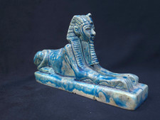 Sphinx Statue Ancient Egyptian Lion Sculpture, Monumental Relic Art picture