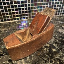 Antique MOULSON BROTHERS 8” Coffin Wood Plane Full 2 1/4