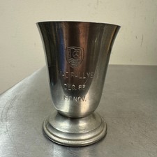 Vtg c.1960s Chesapeake Sport Car Club CSCC Pewter MAD RALLYE Racing Trophy / Cup picture