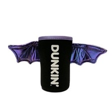Sealed Dunkin' 2026 Limited Edition Bat Koozie, Batty Sleeve, Halloween Dunkin picture