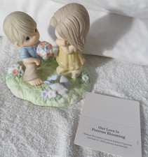 Precious Moments OUR LOVE IS FOREVER BLOOMING 219021 - #0201/1500 NEW picture