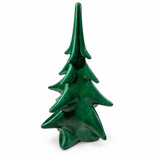 Vintage 1986 Signed Ceramic Christmas Tree 11.5