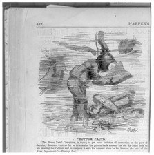 Photo:George Maxwell Robeson House Naval Committee Corruption Cartoon 1876 picture