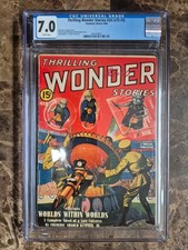 Thrilling Wonder Stories #24 CGC 7.0 1940 WHITE Pages RARE High Grade Pulp picture