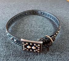 Harley-Davidson 2000s Studded Leather Belt Black picture