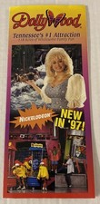 DollyWood Dolly Parton 1990s Amusement Pk Brochure Calendar Poster Schedule Wood picture