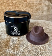 Vintage Miniature Saleman's Sample Stevens Hat Co. Fedora with Box picture