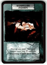 1995 Kult Reality is a Lie Trading card game - Manipulate Passion picture