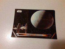 2017 Topps Star Wars Galactic Files Reborn INSERT Vehicles Card DEATH STAR picture