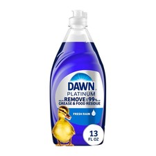 Dawn Platinum Dish Soap, Fresh Rain Scent Liquid Dishwashing Detergent, Powerful picture