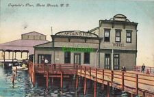 Postcard Captain's Pier Bath Beach NY picture