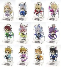 BLACK WOLVES SAGA Chibi Acrylic Stand Keychain Set Japan Used Japan picture