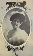 1899 Vintage Magazine Illustration Actress Annie Louise Ames picture
