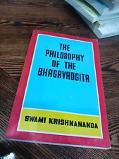 INDIA THE PHILOSOPHY OF THE BHAGAVADITA BY SWAMI KRISHNANANDA FIRST EDITION 1980 picture
