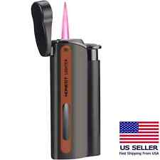 Cigar Torch Lighter Jet Flame Refillable Butane Lighter Windproof Lighter with C picture
