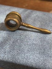 Original 19th-century antique brass Coddington magnifying glass - Mini 2” picture