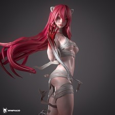 1:6 Lucy Elfen Lied Fan Art UNPAINTED High Quality Garage Kit picture