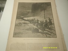2/2/1884 HARPERS WEEKLY FULL PAGE ANTELOPES DELAYING A RAILROAD TRAIN picture