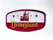 Disneyland Castle Patch Sleeping Beauty Castle RED picture