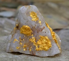Gold Ore Specimen 49.69g Telluride Gold☆VERY NICE☆FROM ONTARIO  picture