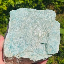 4.98LB Large Natural Flash Blue Amazonite Quartz Crystal Specimen Healing picture