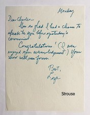 Charles Strouse Archive. SIGNED BY Liza Minelli, Harry Connick Jr., Mike Nichols picture