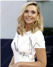 Elizabeth Olsen Signed 8x10 Photo UACC COA + Date, Location, & Event Details picture