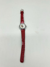 Vintage Bradley Stainless Steel Minnie Mouse Disney Mechanical Wind-Up Watch picture