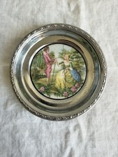 Vintage Royal Windsor Exclusive Original Small 4.5” Tin Trinket Dish or Ashtray picture