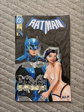 DC Batman #1 BLANK Sketch Cover Variant custom art  drawing signed picture