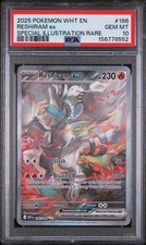 PSA 10 RESHIRAM ex 166/086 | Special Illustration Rare Pokemon Card picture
