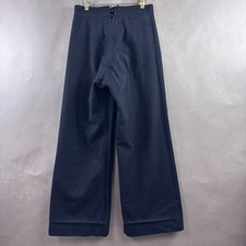 Vintage US Navy Sailor Pants Mens 29 Blue Sailor Crackerjack Bell Bottom US 60s picture