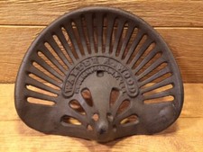 WALTER A WOOD Replica Cast Iron Tractor Seat 16 1/2 wide 0339 picture