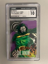 1996 Marvel Vision Dr. Doom Fleer/Skybox CGC 10 picture