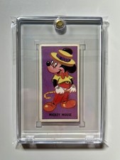 1957 Barratt & Co Mickey Mouse Sweet Cigarettes card #48 Vintage Disney 💎 picture