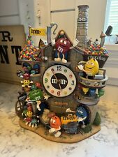 Danbury Mint M&M's Collector Clock ~ Chocolate Factory picture