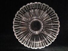 Round 5-part Relish Dish Serving Platter Tray Clear Ribbed 10