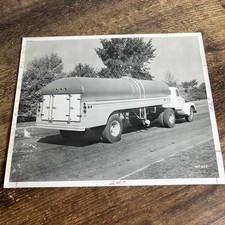 1954 International Harvester Tanker With Heil Trailer Truck 8x10 Photograph picture