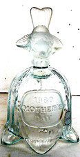 VINTAGE 1980 GOEBEL CRYSTAL MOTHERS DAY BELL W/ FROSTED BIRD ON TOP 6''T picture