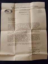 Vintage Antique Medical Letter Advertising Medical Equipment Lalance Grosjean picture