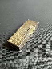 Vintage Dunhill Silver Metal Lighter Made In Switzerland Patented picture
