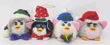 1999 Original Furby Holiday Ornaments Tiger Electronics Hasbro U266 picture