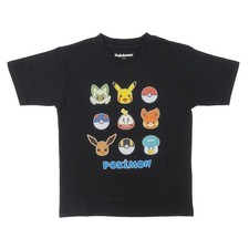 [Fineplus] T-Shirt, Short-Sleeved, Pok?mon, Face Print, Sweat-Wicking, Quick-Dr_ picture