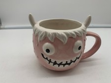 Ceramic 16oz Halloween Pink Monster Coffee Mug BB01B49018 picture
