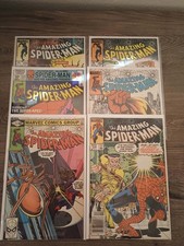 Vintage Marvel Comics Copper Age Lot The Amazing Spider-Man Some Newsstand/Keys picture