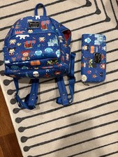 Loungefly Disney Backpack and Wallet picture