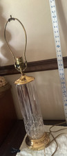 CLEARANCE  WATERFORD CRYSTAL 26” TABLE LAMP. 5