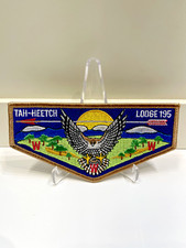 Boy Scouts BSA Order of The Arrow OA Tah Heetch Lodge 195 S24 Flap No FDL picture